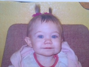 The picture that was attached to her file. Who could resist those blue eyes?