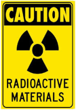 Caution: radioactive materials
